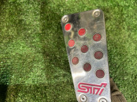 ペダル STI SUBARU LEGACY OEM 36011AE000 37122AC030 BH5 2002 SILVER 01G