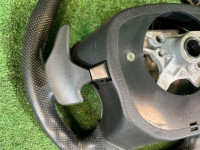 Volante MOMO STI с лепестками. SUBARU LEGACY OEM 34311AE100 BH5 2002 SILVER 01G
