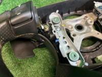 Volante MOMO STI с лепестками. SUBARU LEGACY OEM 34311AE100 BH5 2002 SILVER 01G