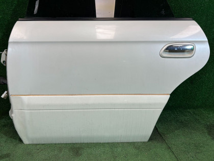 左リアドア цвет 07C SUBARU LANCASTER OEM 60400AE430 BHE BH9 2001 WHITE PEARL 07C / 081