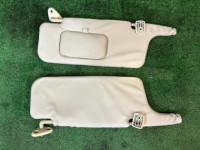 遮阳板 SUBARU LANCASTER OEM 92011AE221GF, 92011AE233GF BHE BH9 2001 WHITE PEARL 07C / 081