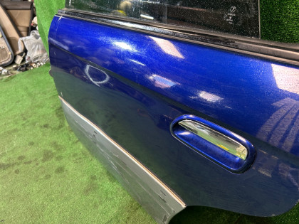 Porta traseira esquerda SUBARU LANCASTER OEM 60400AE430 BHE BH9 2001 BLUE / GREY 1U3