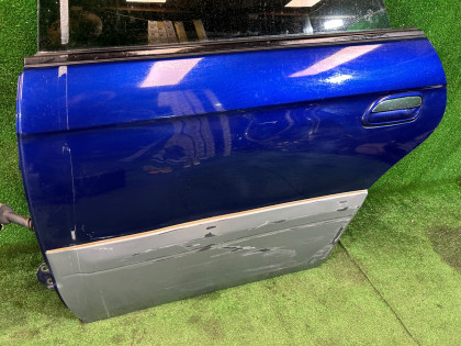 Porta traseira esquerda SUBARU LANCASTER OEM 60400AE430 BHE BH9 2001 BLUE / GREY 1U3