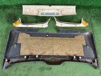 Tailgate trim SUBARU LANCASTER OEM 94320AE011AD BHE BH9 BH5 2001 BLUE / GREY 1U3