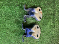右フロントドアヒンジ SUBARU LANCASTER OEM 61220AC000 61220AC010 BHE 2001 BLUE / GREY 1U3