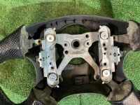 ステアリングホイール MOMO дерево SUBARU LANCASTER OEM 34311AE330 BHE BH9 BH5 2001 BLUE / GREY 1U3