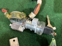 キーシリンダーセット SUBARU LEGACY OEM 57491AE622 BE5 BE9 BEE 2001 SILVER 01G