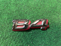 Emblem B4 SUBARU LEGACY OEM 93073AE470 BE9 2001 SILVER 01G