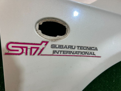 右フロントフェンダー SUBARU LEGACY OEM 57120AE001 BEE BHE BE5 BE9 BH5 BH9 2002 WHITE PEARL 081