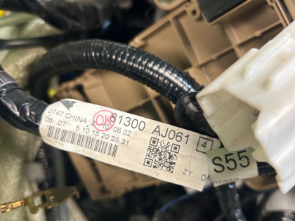 ワイヤーハーネス под свап SUBARU OUTBACK OEM 81400AJ560 81200AJ500 81501AJ120 81300AJ250 BRF 2010 EZ36 AT