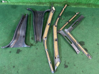 Tapizado de pilares SUBARU LEGACY OEM 94010AC020MU 94010AC030MU 94012AC020MU 94012AC030MU 94022AC021ML BG5 1998 White 51E