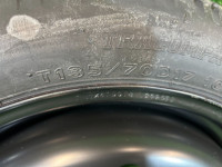 ล้ออะไหล่ Brembo OK T135/70D17 SUBARU LEGACY OEM 28121FE020, 28151FE001 BLE 2003