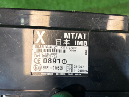 点火锁 SUBARU LEGACY OEM 57491AG051 BLE 2003 BLACK 32J
