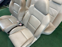 Комплект сидений кожа SUBARU LEGACY OEM 64010AG680JC, 64010AG610JC, 64230AG000JC, 64220AG000JC BLE BL5 BL9 2003 BLACK 32J