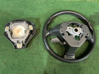 ステアリングホイール Momo SUBARU LEGACY OEM 34311AG150JC, 34325AG000, 83151AG000, 98211AG020JC BLE BPE BP5 BL5 BL9 BP9 2003 BLACK 32J