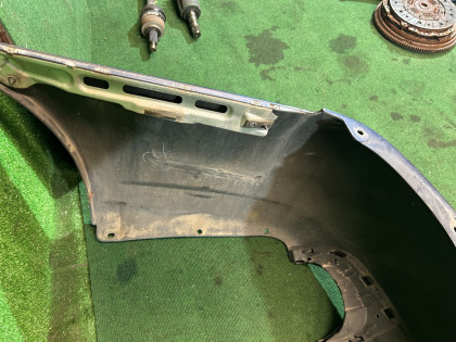 Rear bumper SUBARU LEGACY OEM 57703AG050BH, 57704AG050 BL5 BP5 BLE BL9 BP9 BPE 2004 BLUE 35J