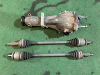 Редуктор 4.444 viscous LSD с приводами 27011AA541 38104AA100 SUBARU LEGACY