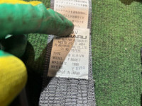 后排安全带 SUBARU FORESTER OEM 64651FC020OE 64669FA620OE 64651FC030OE SF5 1998 SILVER 792