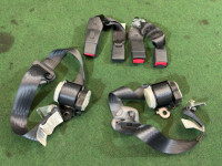 Cintos de segurança traseiros SUBARU FORESTER OEM 64680SA070ML 64680SA060ML 64660SA060ML 64660SA070ML SG5 2007 BLACK 32J