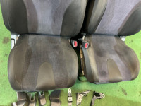 Seat set SUBARU FORESTER OEM 64011SA840ML 64011SA850ML 64051SA300ML 64051SA310ML 64141SA550ML SG5 2007 BLACK 32J