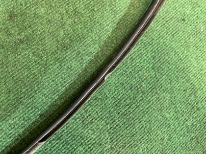Left wheel arch guard SUBARU LANCASTER OEM 91022AE000 BH9 2001 GREEN 1U7