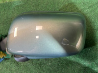 Зеркало левое широкое SUBARU LANCASTER OEM 91031AE510ME BH9 2001 GREEN 1U7