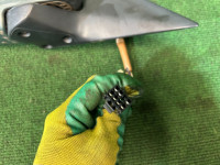 右后视镜 широкое SUBARU LANCASTER OEM 91031AE500ME BH9 2001 GREEN 1U7