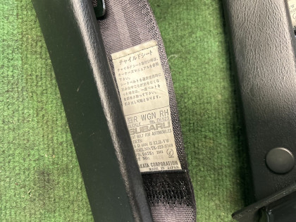リアシートベルト SUBARU LANCASTER OEM 64660AE000ML 64660AE010ML BH9 2001 GREEN 1U7