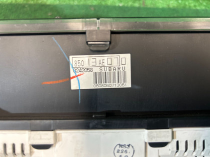 メーターパネル SUBARU LANCASTER OEM 85075AE000 85020AE140 BH9 2001 EJ254 AT