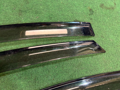 Window deflectors TOYOTA PRIUS ZVW30 2012 1F7 SILVER