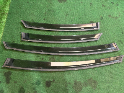 Window deflectors TOYOTA PRIUS ZVW30 2012 1F7 SILVER