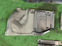 Engine undertray TOYOTA PRIUS OEM 5141012104 51410-12105 ZVW30 2012 1F7 SILVER