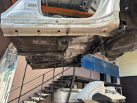 Guarda-lamas traseiro esquerdo TOYOTA PRIUS OEM 61602-47091 ZVW30 2012 1F7 SILVER