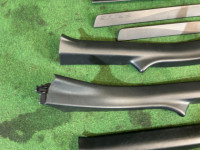 Sill trims черные TOYOTA PRIUS OEM 67913-47040-C0 67914-47040-C0 67911-47030 67917-47040-C0 ZVW30 2012 1F7 SILVER
