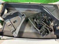 Boot trim TOYOTA PRIUS OEM 64730-47170-B0 64740-47160-B0 58416-47030-B3 ZVW30 2012 1F7 SILVER