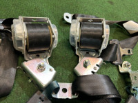 リアシートベルト TOYOTA PRIUS OEM 73360-47112-C0 73360-47112-C0 73480-47051-C0 ZVW30 2013 1F7 SILVER