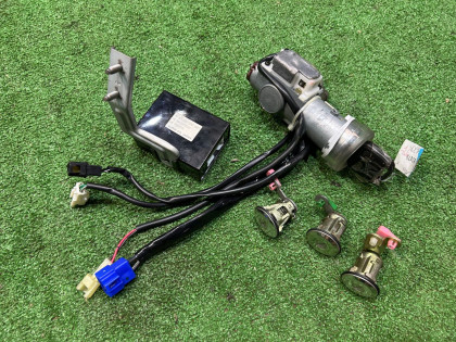 キーシリンダーセット SUBARU FORESTER OEM 57491FC010 83121FC100 SF5 1997 SILVER 406