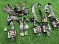 Rear seat belts SUBARU FORESTER OEM 64611FC000NF 64611FC010NF 64651FC000NF 64651FC010NF SF5 1997 SILVER 406