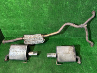 หม้อพักไอเสีย и средняя часть 44200AG160 44300AG040 44300AG050 SUBARU OUTBACK