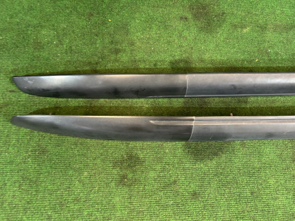 Roof rails SUBARU OUTBACK OEM 91151AG000 91151AG010 BP9 2004 GOLD 39J