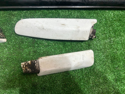 ルーフレール SUBARU LEGACY OEM 91151AE040MV BH5 2002 WHITE 51E