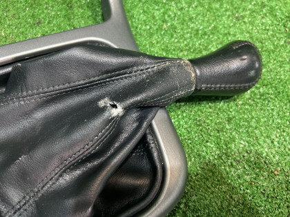 Manual shifter boot cover SUBARU LEGACY OEM 92123AE000 BE5 1999 BLACK 47A, 88H
