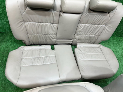 Seat set Кожа SUBARU LANCASTER OEM 64010AE800GE 64010AE810GE 64221AE250GE 64231AE260GE BHE BH9 BH5 1998 BEIGE 8L5