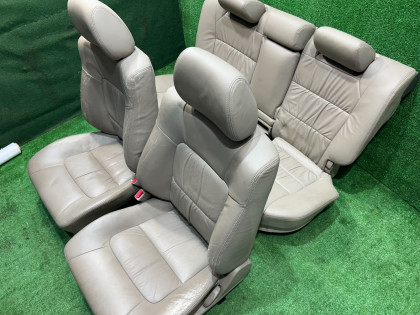 Seat set Кожа SUBARU LANCASTER OEM 64010AE800GE 64010AE810GE 64221AE250GE 64231AE260GE BHE BH9 BH5 1998 BEIGE 8L5
