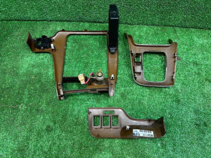 ชุดกรอบเครื่องเสียง дерево SUBARU LANCASTER OEM 66060AE040, 66050AE010, 94110AE060 BHE BH9 1998 BEIGE 8L5