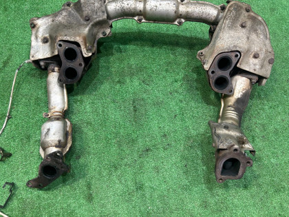 Colector de escape SUBARU LEGACY OEM 14023AA052 14010AA072 BE5 1999 EJ208 MT5