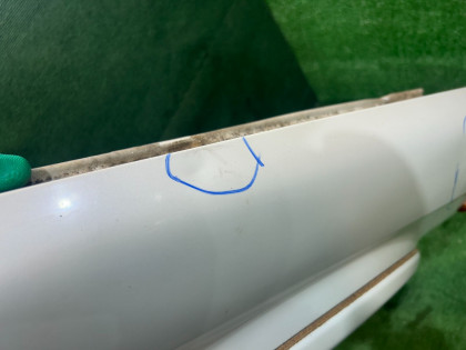 左フロントフェンダー SUBARU LANCASTER OEM 57120AE031 BHE BH9 2001 WHITE 07C, 081