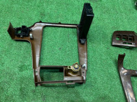 Рамка магнитофона комплект дерево SUBARU LANCASTER OEM 66060AE020 BHE 2001 WHITE 07C, 081