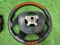 Steering wheel MOMO дерево SUBARU LANCASTER OEM 34311AE330 BHE BH9 BH5 2001 WHITE 07C, 081