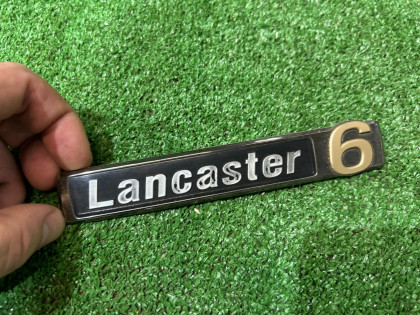 Emblem LANCASTER SUBARU LANCASTER OEM 93073AE650 BHE BH9 2001 WHITE 07C, 081